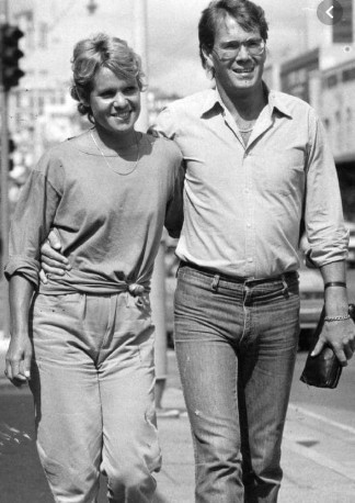 Evonne Goolagong Cawley  With Her Husband Roger Cawley Vintage Picture
